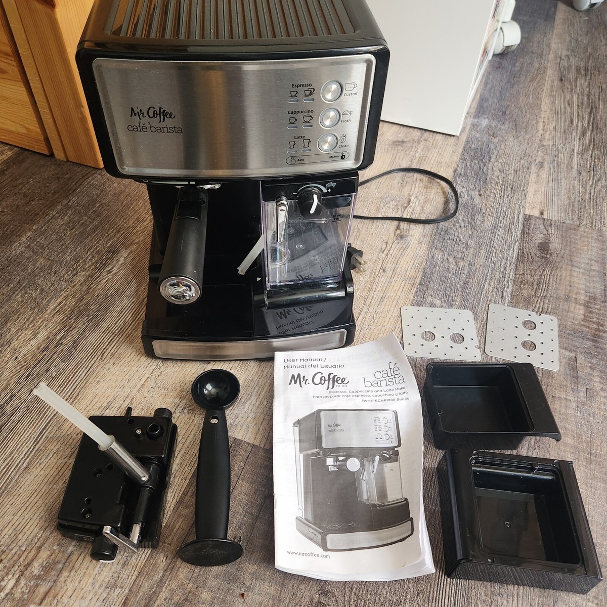 Mr.Coffee Café Barista ミルク泡立て器付き Mr.Coffee Café Barista