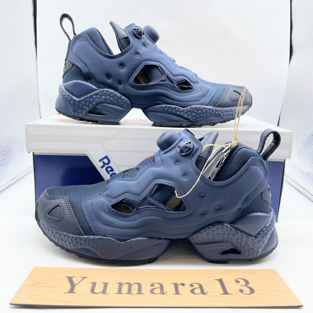 Reebok Instapump Fury 95 Navy Balck 100204327 Men's Size | eBay