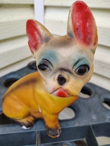 Chalkware Bulldog | eBay