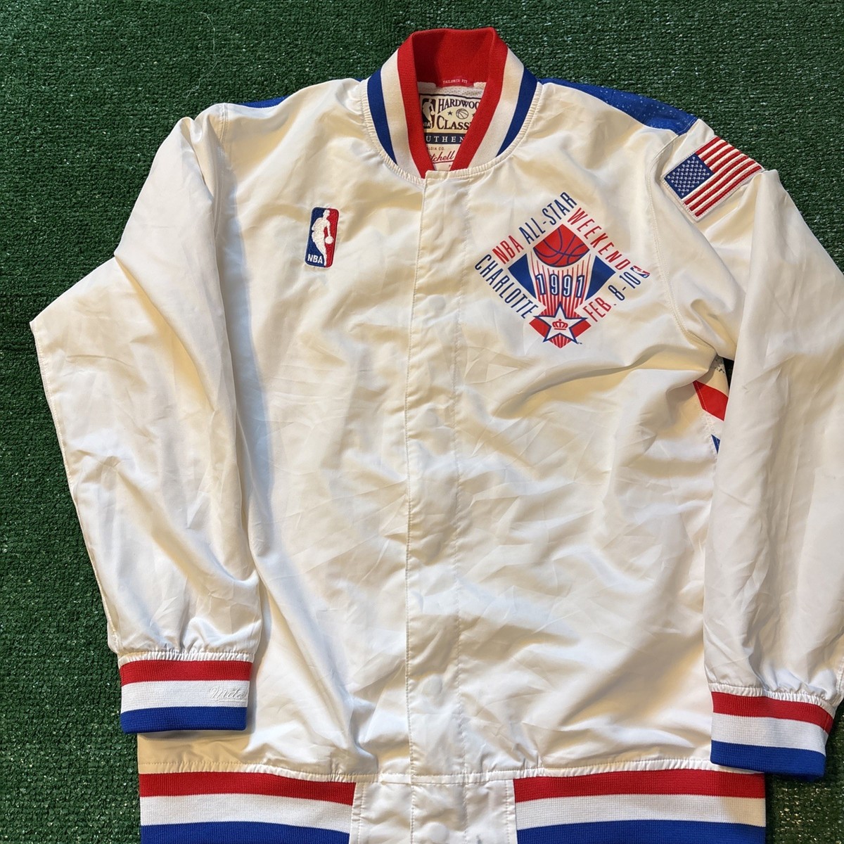 Mitchell & Ness 1991 Authentic Warm Up Jacket NBA All-Star Men's M