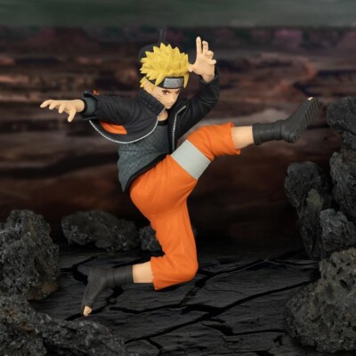 BANDAI Naruto Shippuden Vibration Stars Naruto Uzumaki IV Action