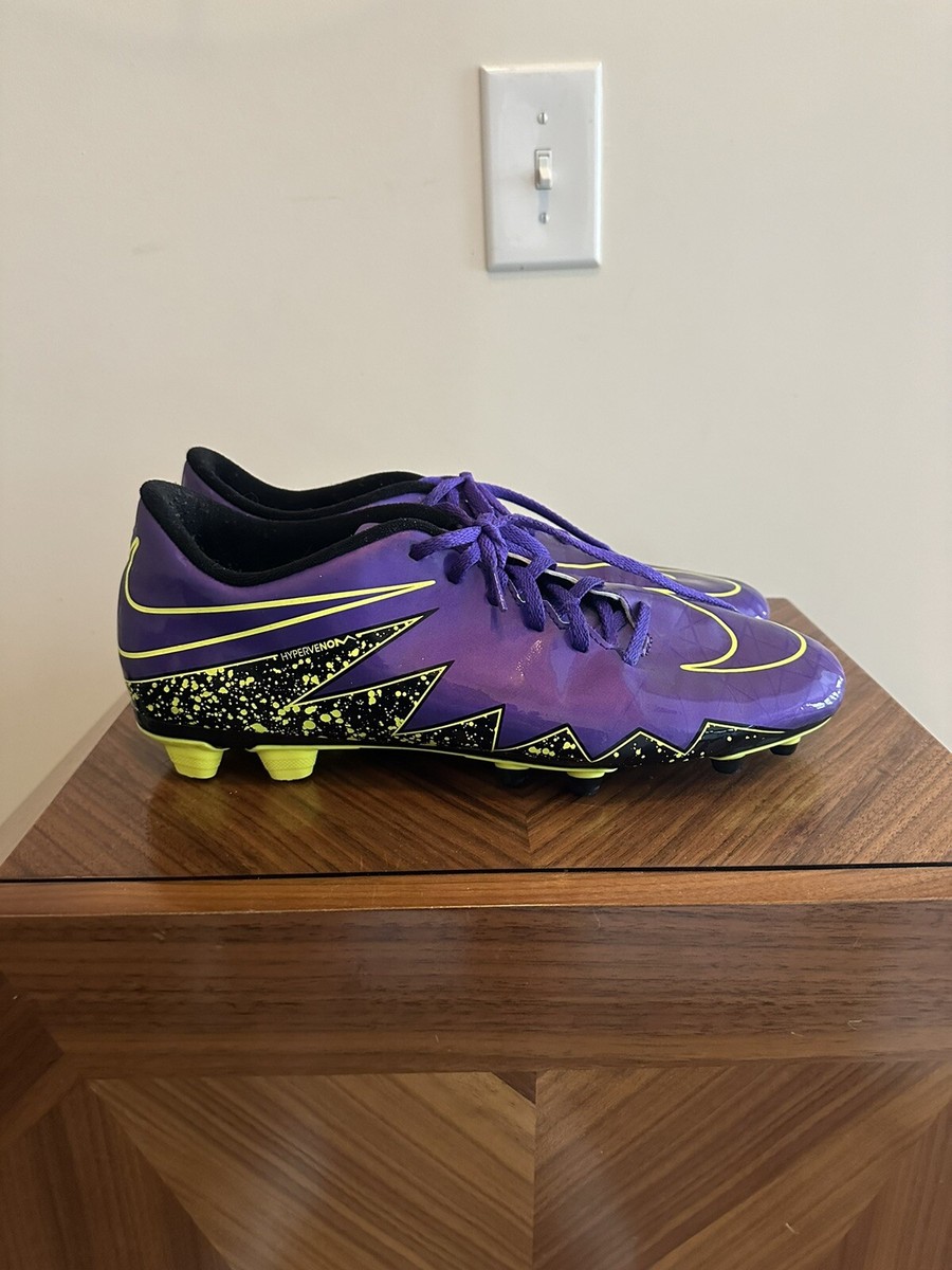 Nike Hypervenom Phade II Purple/Frozen Yellow 749889-550 Men's