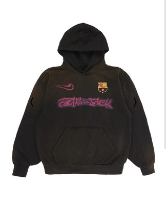 FC BARCELONA TRAVIS SCOTT NIKE LIMITED EDITION CACTUS JACK HOODIE