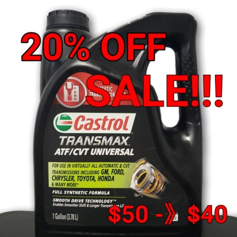 メンテナンス Castrol TRANSMAX ATF Professional FE 20L Castrol