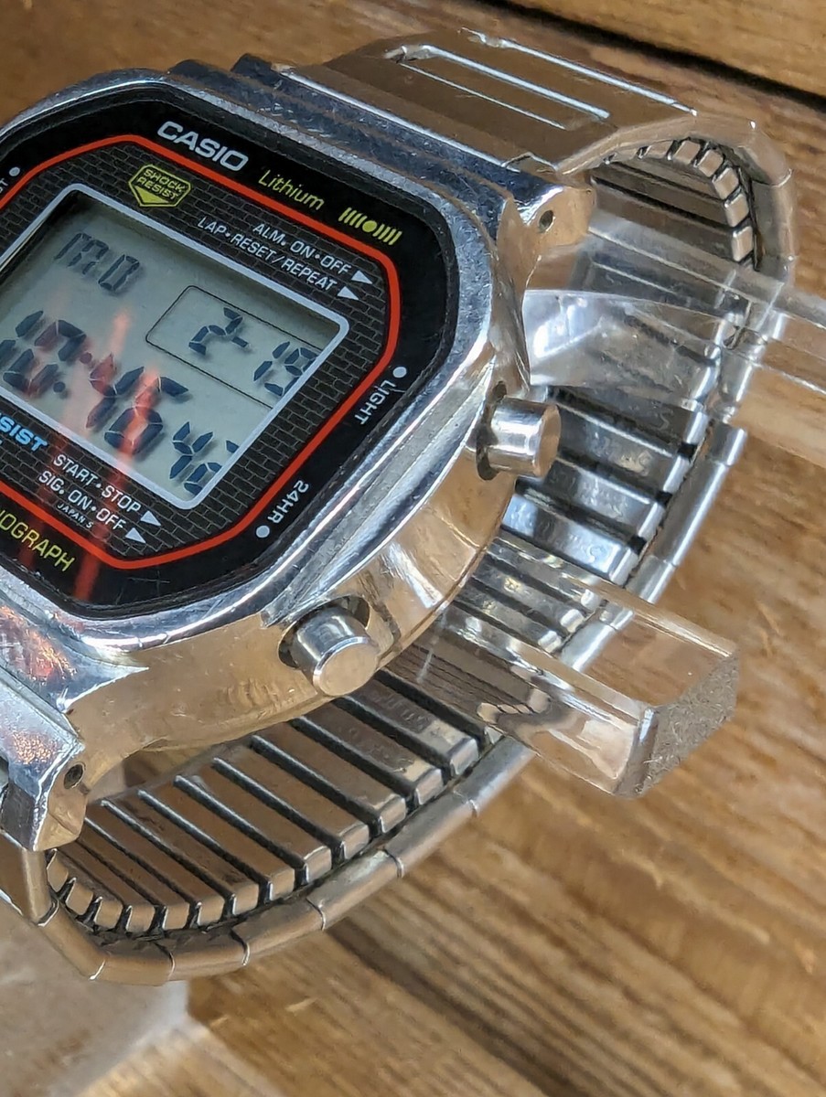 🔥 RARE!! ⌚ Vintage 1983 Casio G-Shock 1st Gen DW-5000 (240