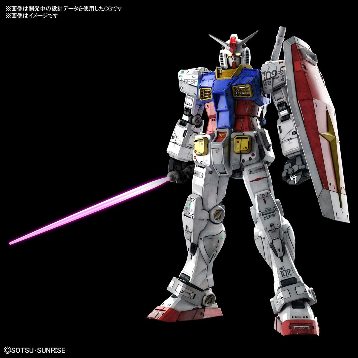 PG UNLEASHED Mobile Suit Gundam RX-78-2 1/60 Scale | eBay