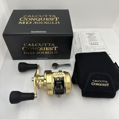 Shimano 23 CALCUTTA CONQUEST MD 301XGLH LEFT Baitcasting Reel Made