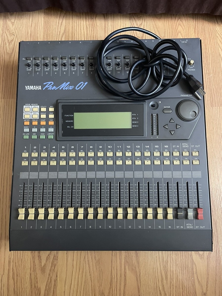 Yamaha ProMix01 16 Channel Digital Mixer Programmable Audio Mixing