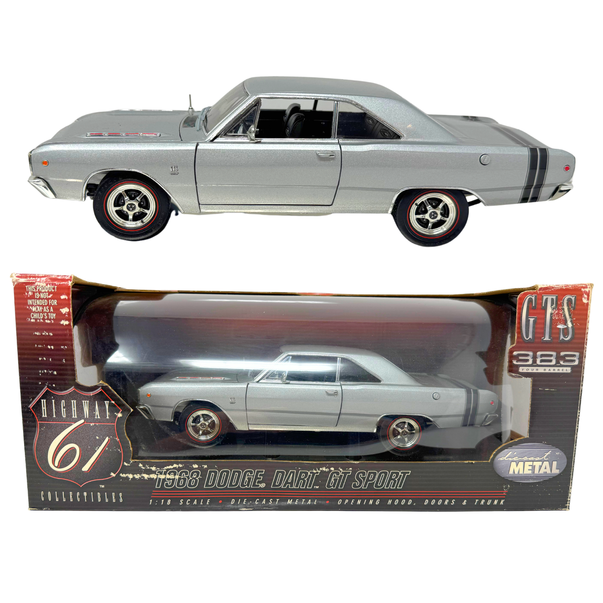 Highway 61 1968 Dodge Dart GT Sport 1:18 Diecast | eBay