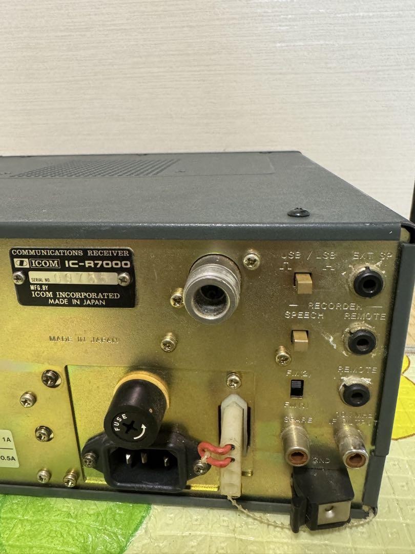 ☆動作品☆ICOM IC-R7000 ＋TV-R7000J 広帯域受信機 ICOM IC-R7000