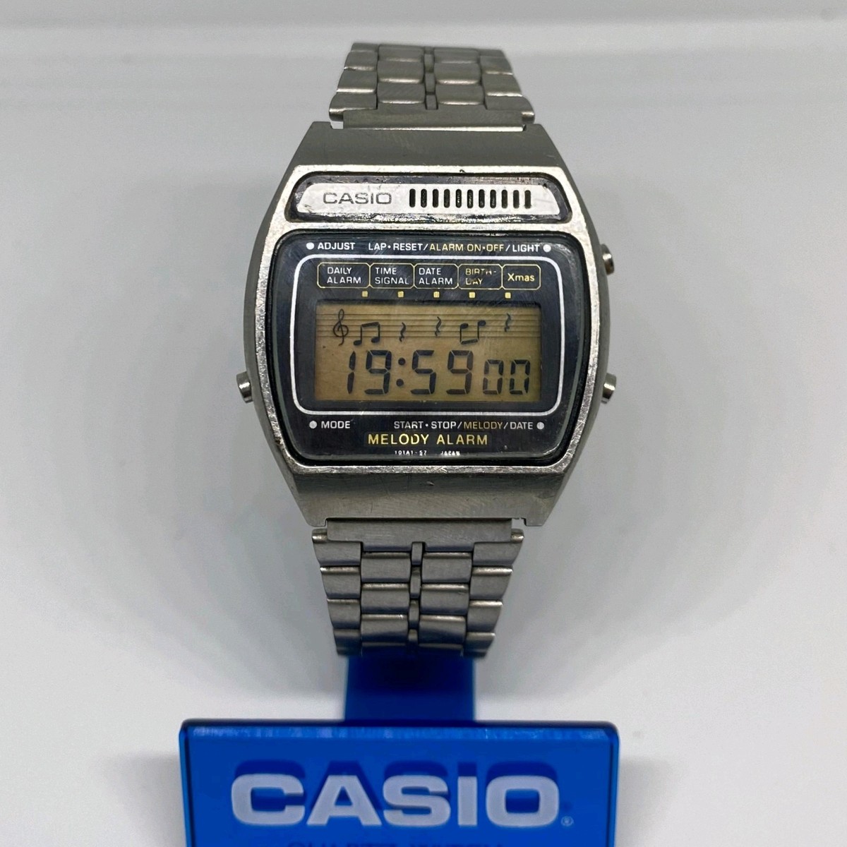 Vintage Casio Watch 12 Melody Alarm 82 H 104 Japan A | eBay