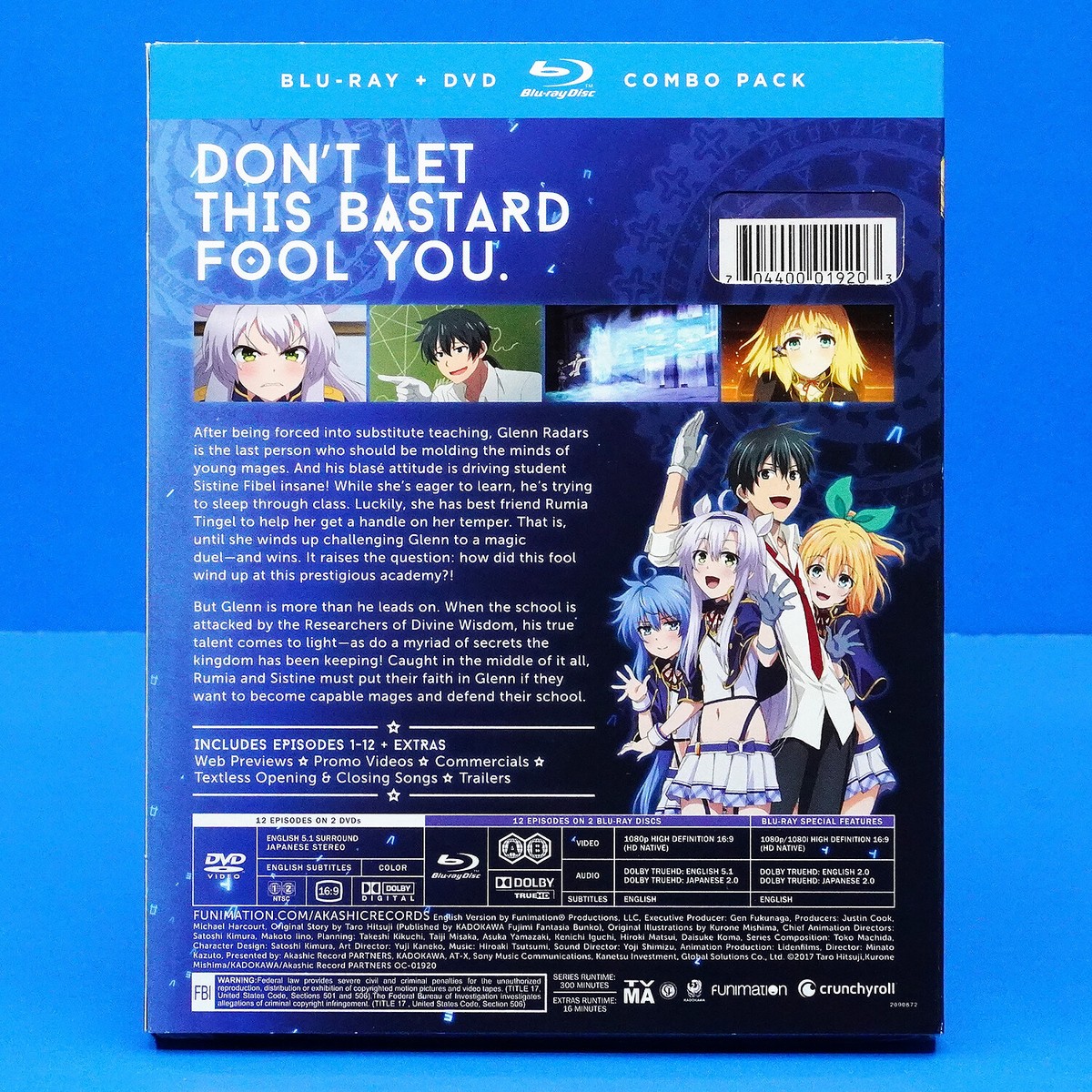 Akashic Record of Bastard Magic Instructor Complete Anime Series