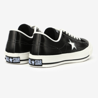 Converse ONE STAR J Black × White All Star MADE IN JAPAN Model US