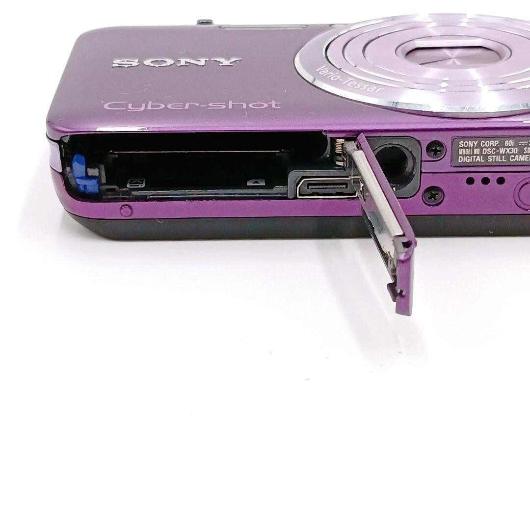 SONY Digital Camera Purple Cyber shot DSC-WX30 5.0x Optical zoom