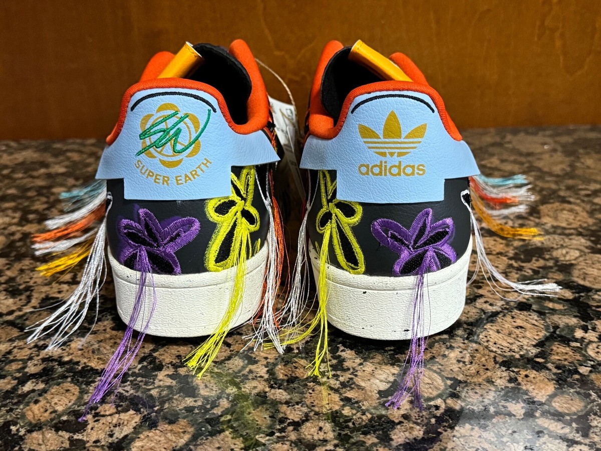 New! Mens ADIDAS X SUPERSTAR SEAN WOTHERSPOON AEC SUPEREARTH