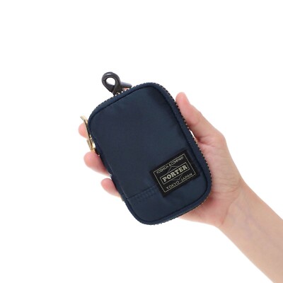 PORTER Yoshida TANKER KEY PACK Key Case 622-15155 IRON BLUE | eBay