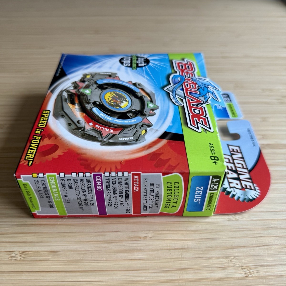 爆転シュートベイブレードGレボリューション ベイブレードゼウス A-129