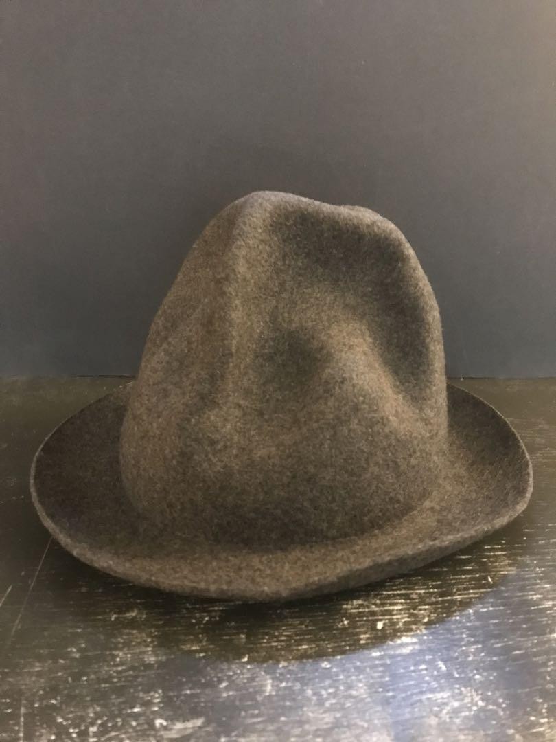 Rare Vivienne Westwood 90s WORLDS END CLASSIC Mountain Hat Gray