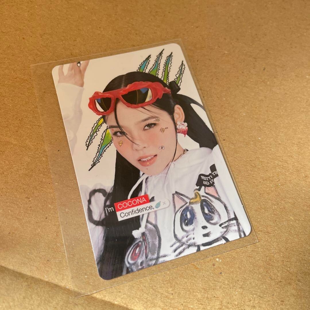 XG COCONA Official Photo Card 3rd Single Album SHOOTING STARS