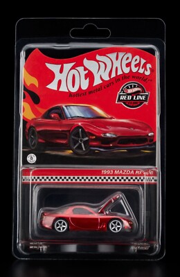 HOT WHEELS 2024 RLC CLUB EXCLUSIVE 1993 MAZDA Rx-7 R1 TWIN TURBO