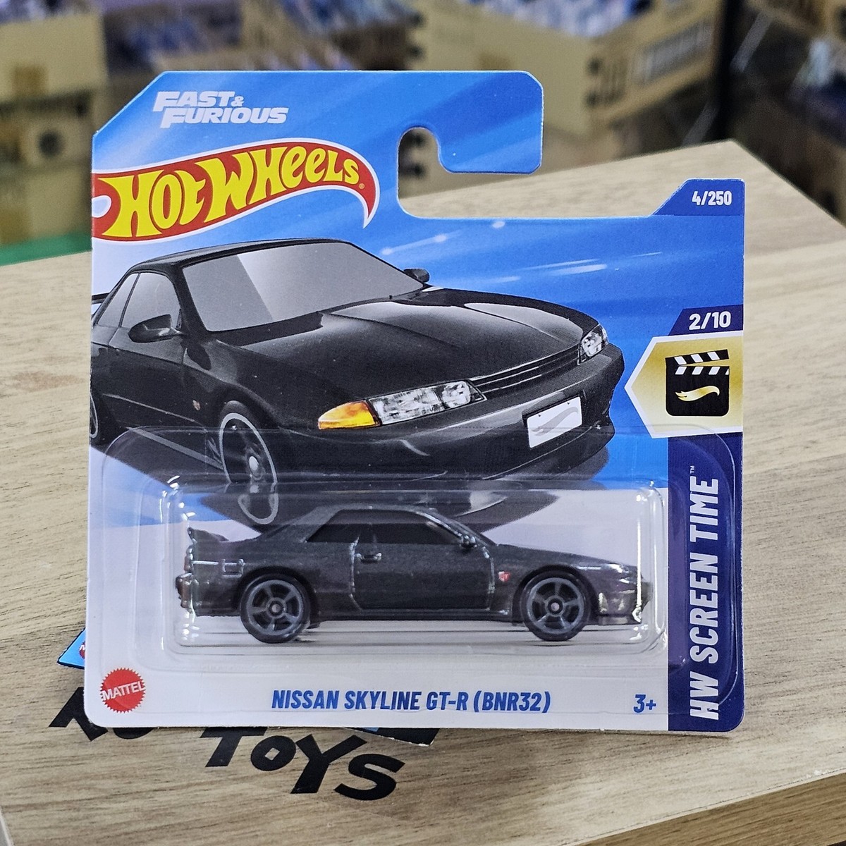 2025 HOT WHEELS NISSAN SKYLINE GT-R R32 FAST AND FURIOUS SCREEN