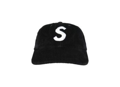 Supreme Corduroy S Logo 6-Panel Black | eBay