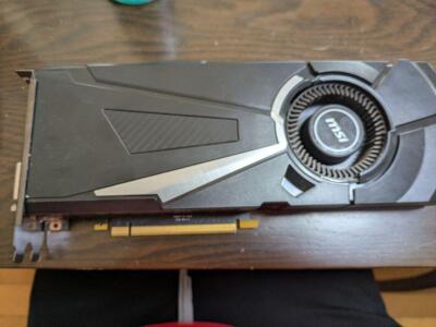 MSI NVIDIA GeForce GTX 1080 Aero OC 8GB graphics Card | eBay