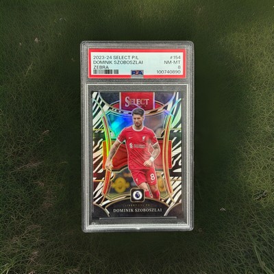 2023-24 Panini Select Premier League Dominik Szoboszlai Zebra