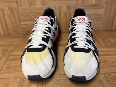 RARE🔥 Adidas x Y-3 SUKUI III YOHJI YAMAMOTO White Black Red Shoes