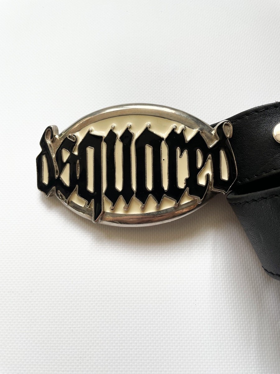 小物 Rare Vintage DSQUARED2 Belt Large Buckle Dsquared2 dsquared