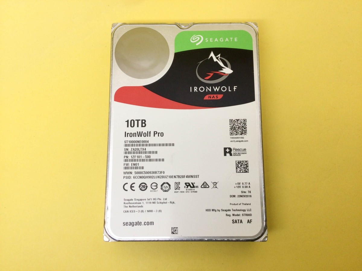 Seagate IronWolf Pro 10TB 7.2K SATA 6Gb/s 256Mb Cache 3.5