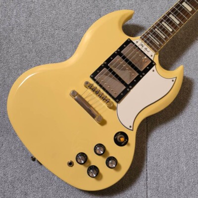 Epiphone SG Les Paul Custom G-400 3 Pick Ups White Used Shipping