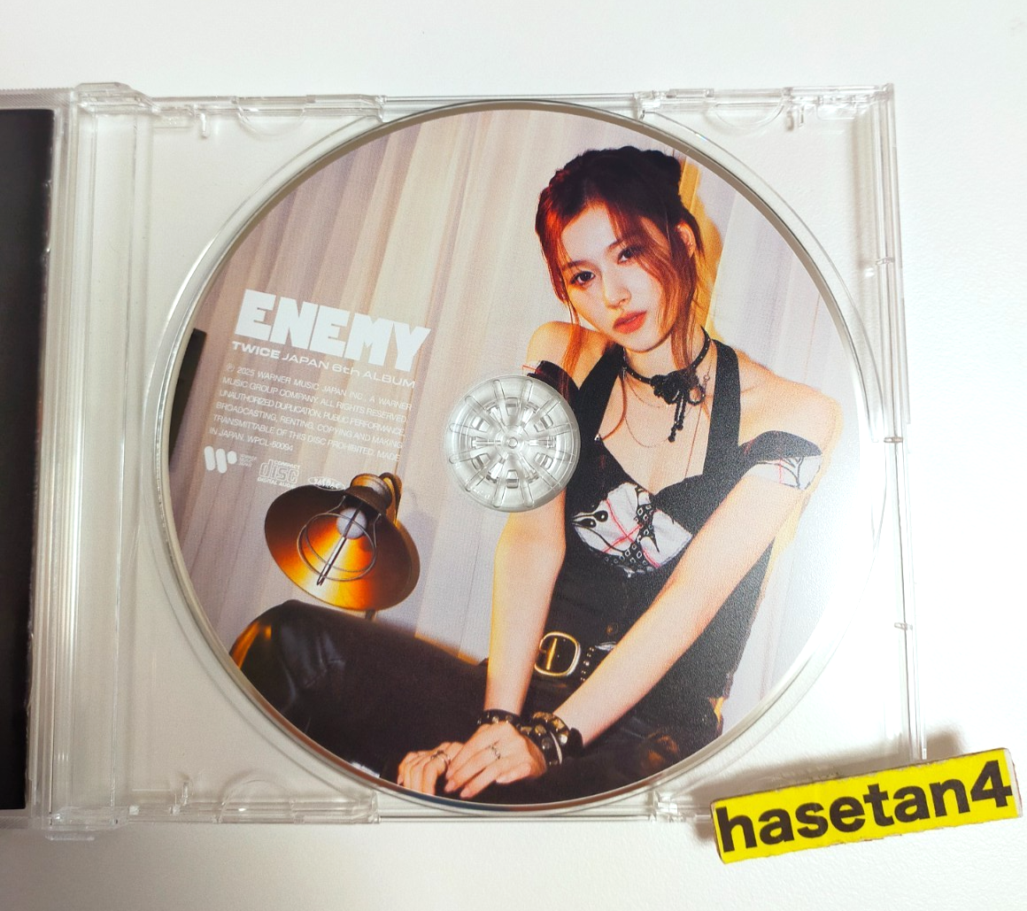 SANA TWICE ENEMY JAPAN SOLO ver. Photocard Japan album CD solo | eBay