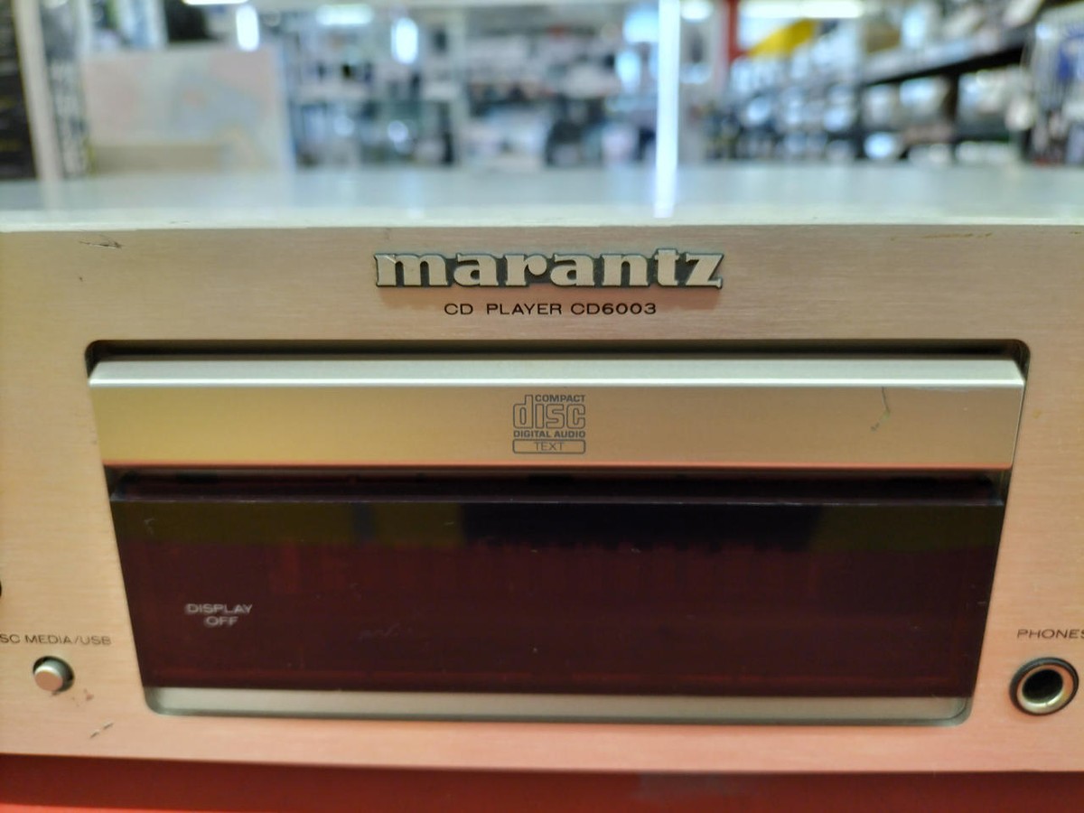Used) Marantz CD6003 High-Quality CD Player manufactured in 2009