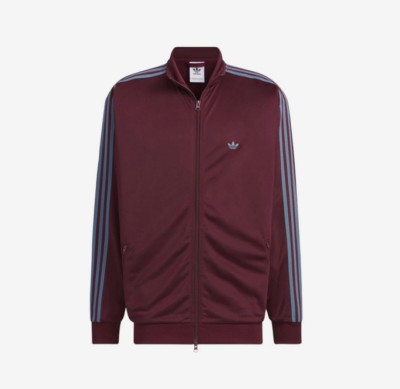 Adidas Originals Beckenbauer Track Jacket Maroon Asian Sizing