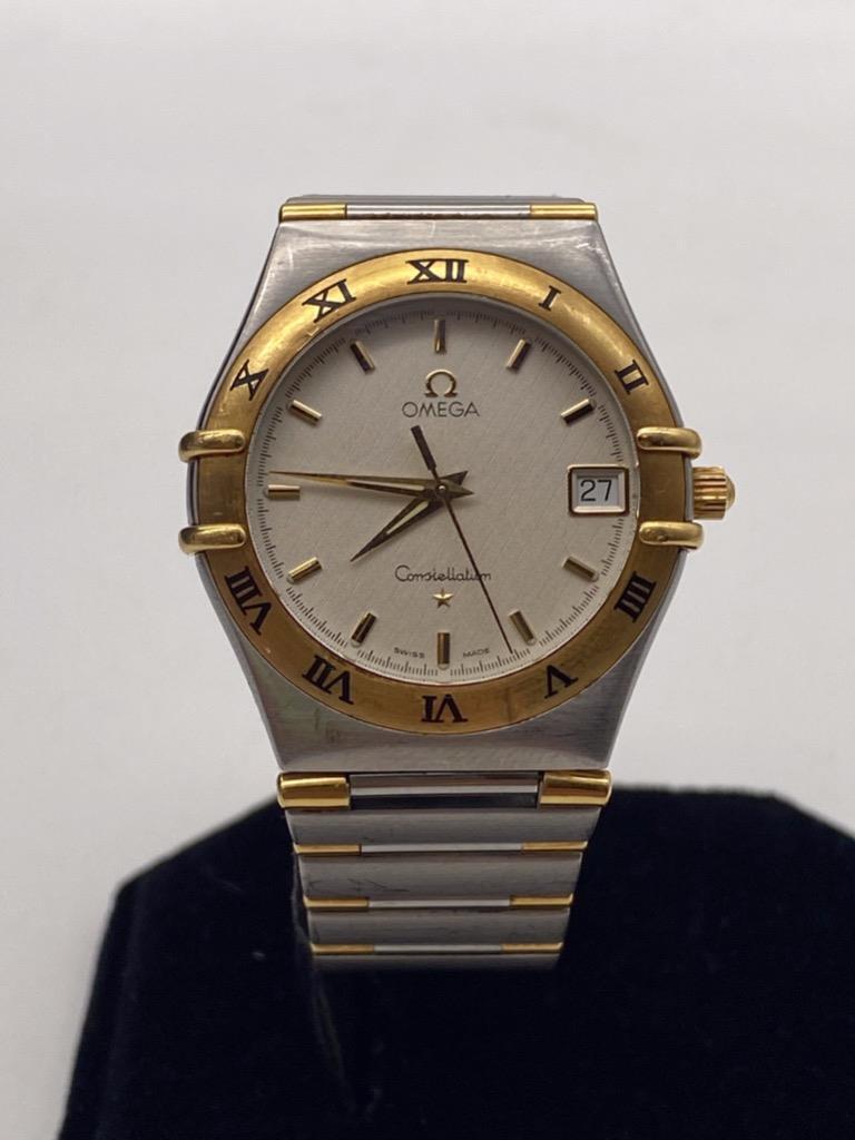 OMEGA CONSTELLATION 1312.30 18K YG 33mm STAINLESS STEEL QUARTZ