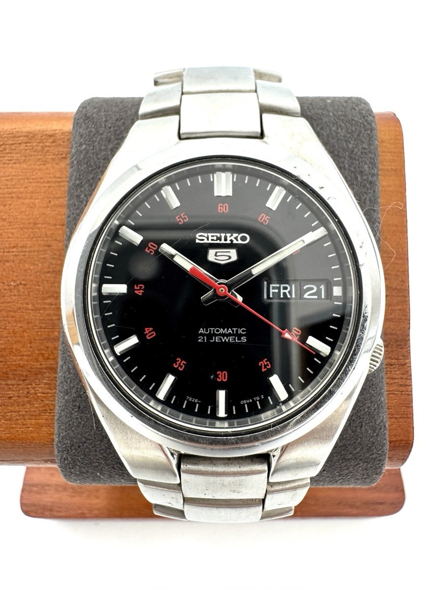 SEIKO 5 Automatic Men's Watch 21Jewels 7S26-02F0 36mm From Japan