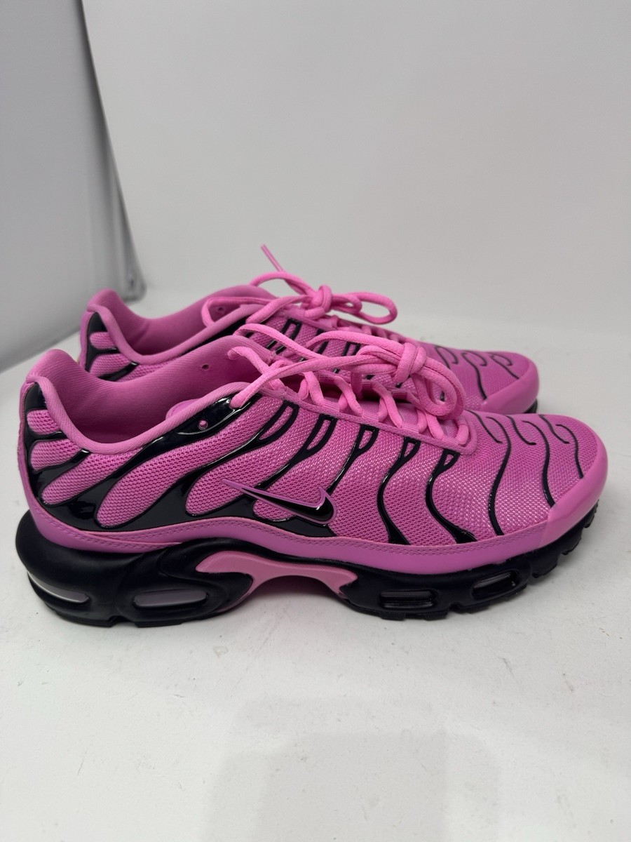 Nike Air Max Plus Pink Black Running Shoes HJ9743-601 Women Size