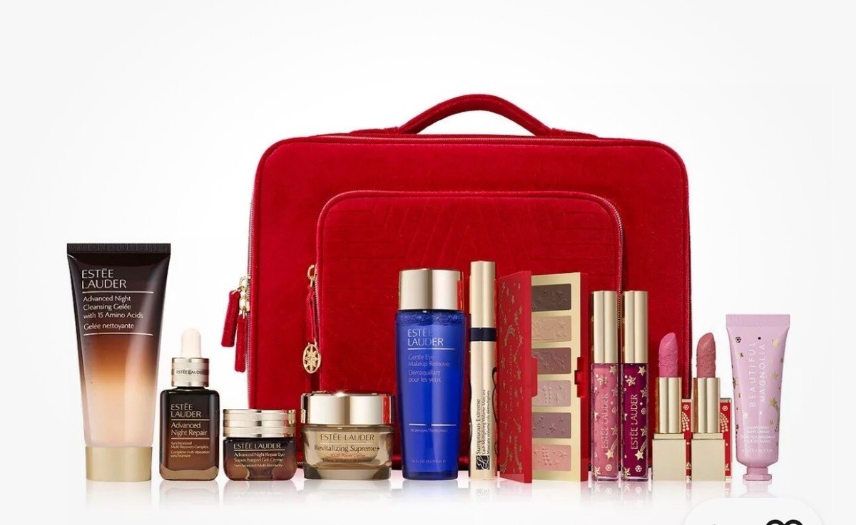 ESTEE LAUDER 2023 Holiday Gift Cool Set 11 Full Size + 1 Travel
