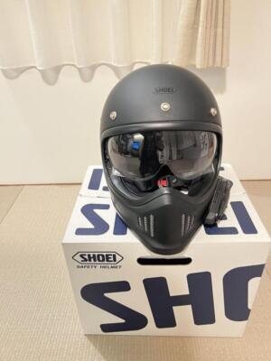 SHOEI EX-ZERO Matt BlackHelmet Motorcycle FullFace Size:M 57cm