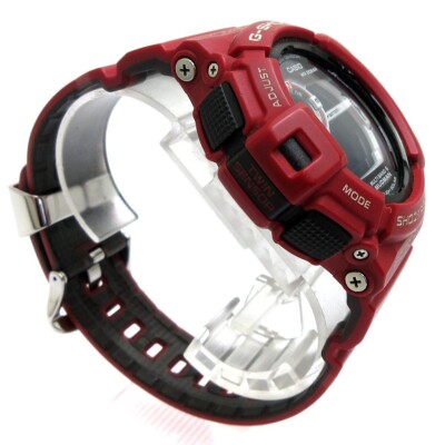 CASIO】Casio G-Shock Madman Men in Rescue Red Men's Radio Solar GW