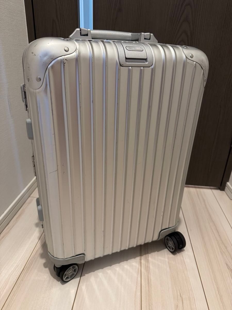 Rimowa Topas 32L Silver 2-wheels Carry Case Suitcase | eBay