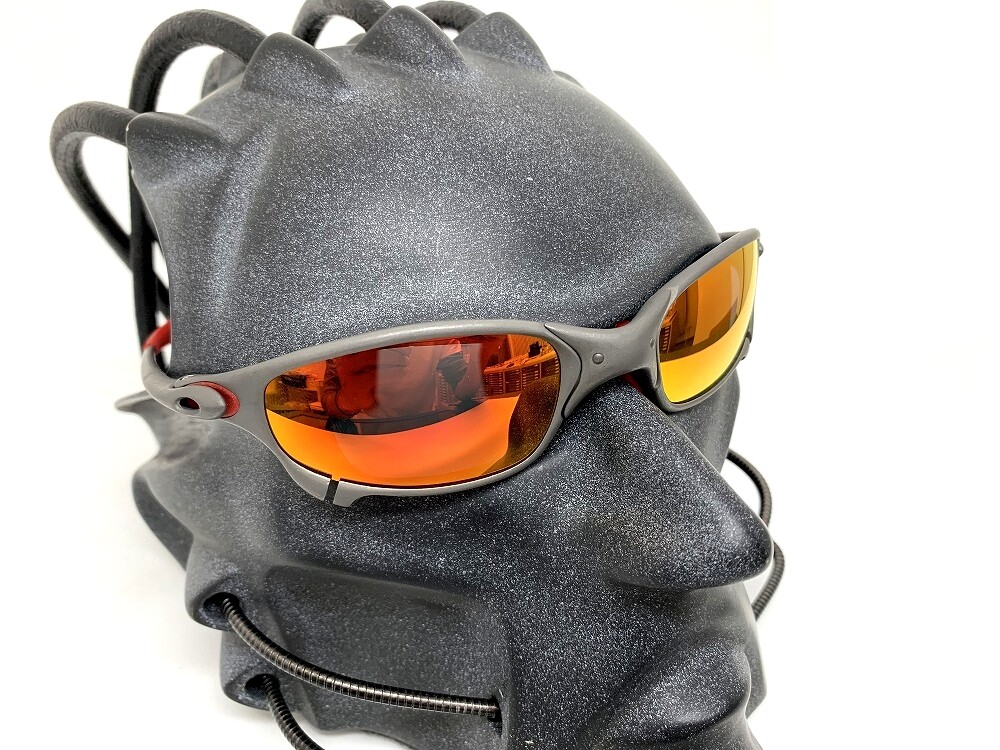 LINEGEAR Cardinal Red Non-Polarized Lens for Oakley X-Metal Juliet