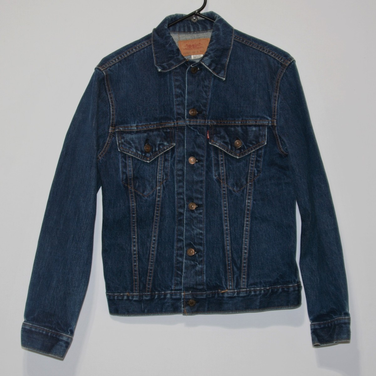 Vintage 60s 70s Levis Big E Type III 70505 0217 Denim Jacket 522