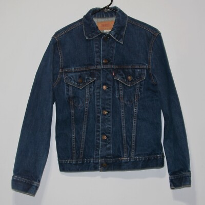Vintage 60s 70s Levis Big E Type III 70505 0217 Denim Jacket 522