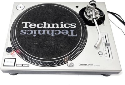 Used Technics SL-1200MK5 Silver DJ Turntable Direct Drive