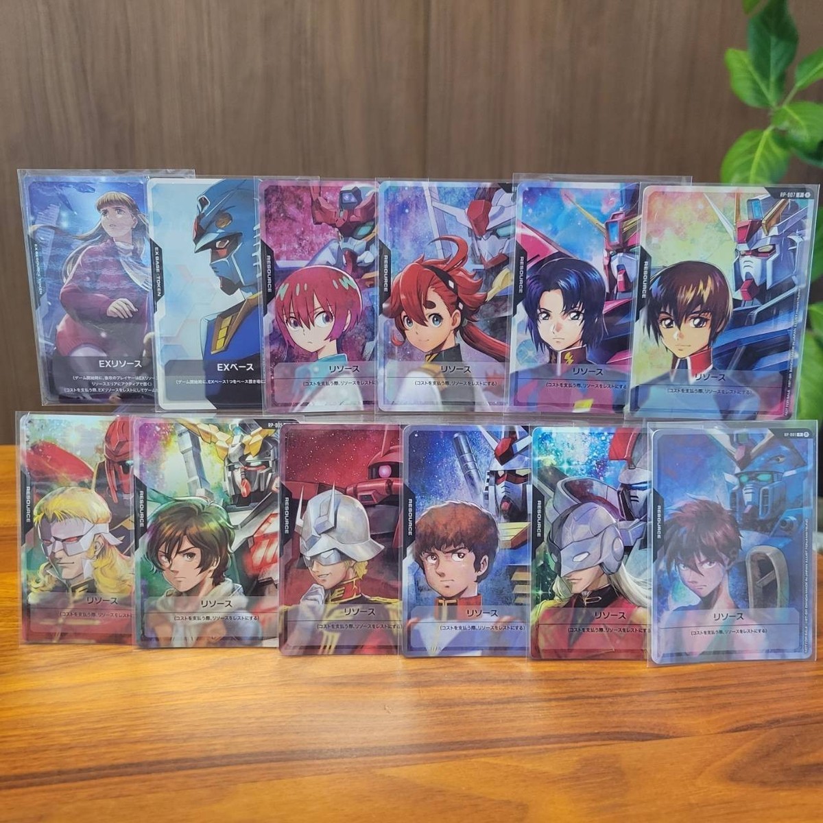 Gundam Card Game Resource EX Base EX Resource promo special set of