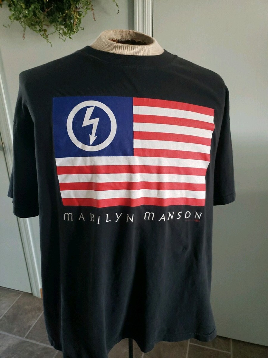 Vintage 1997 Marilyn Manson American Antichrist By Choice T Shirt