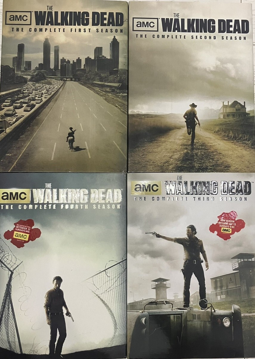 The Walking Dead: Season 1 - 4 [DVD] w/slipcovers *Combine