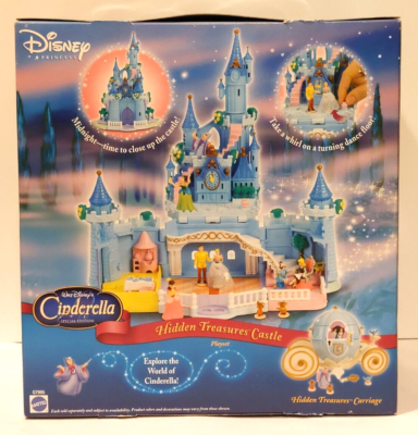 Disney CINDERELLA Hidden Treasures CASTLE 2004 Polly Pocket G7995